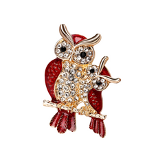 Brosche - Wise Owl