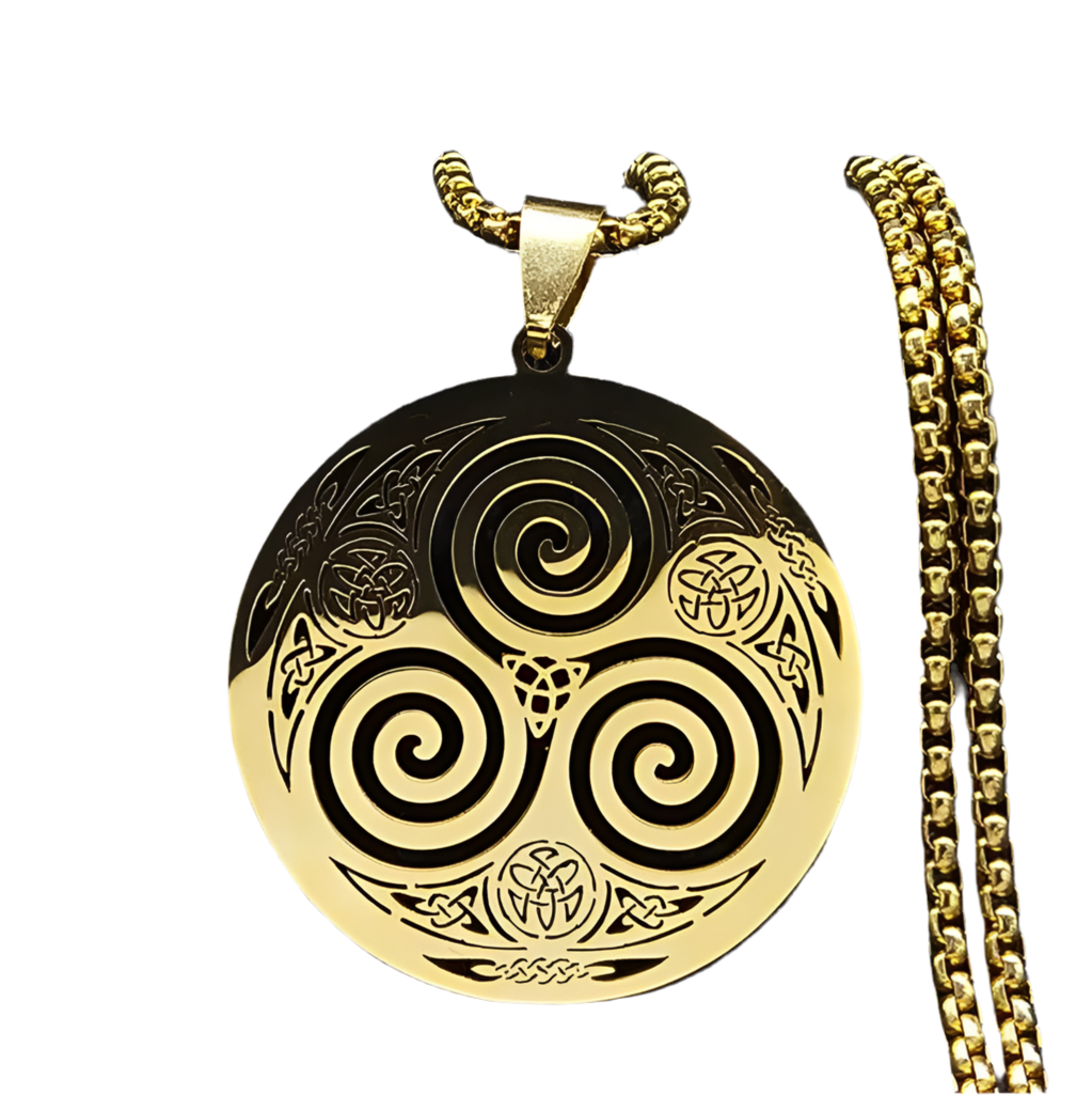 Kette - Triskelion Amulet